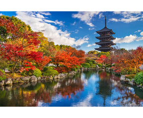 Toji Pagoda Buddhist Temple 1000 Piece Jigsaw Puzzle