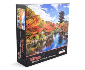 Toji Pagoda Buddhist Temple 1000 Piece Jigsaw Puzzle
