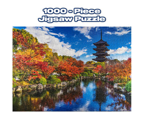 Toji Pagoda Buddhist Temple 1000 Piece Jigsaw Puzzle