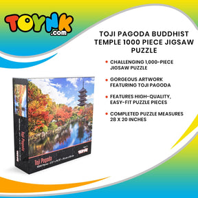Toji Pagoda Buddhist Temple 1000 Piece Jigsaw Puzzle