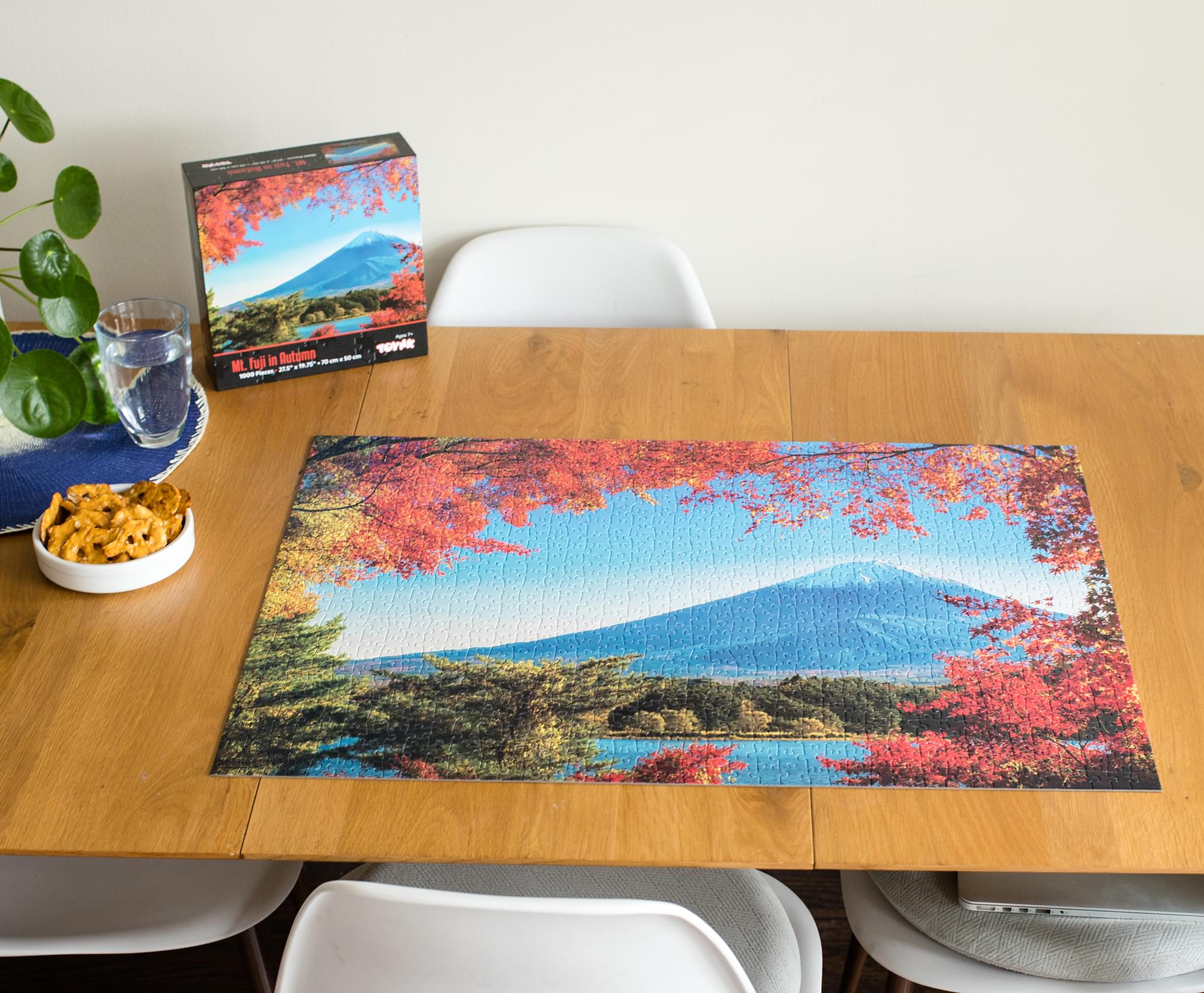 Mt. Fuji in Autumn Japanese Landmark 1000 Piece Jigsaw Puzzle