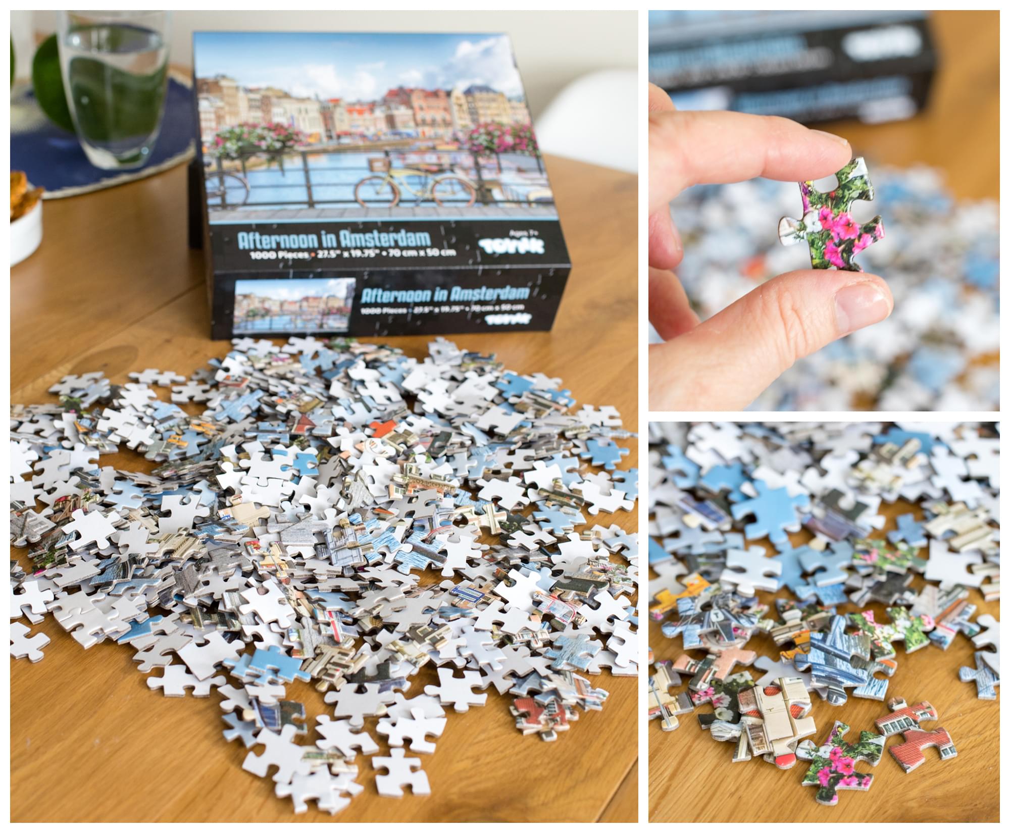 Afternoon in Amsterdam City 1000 Piece Jigsaw Puzzle