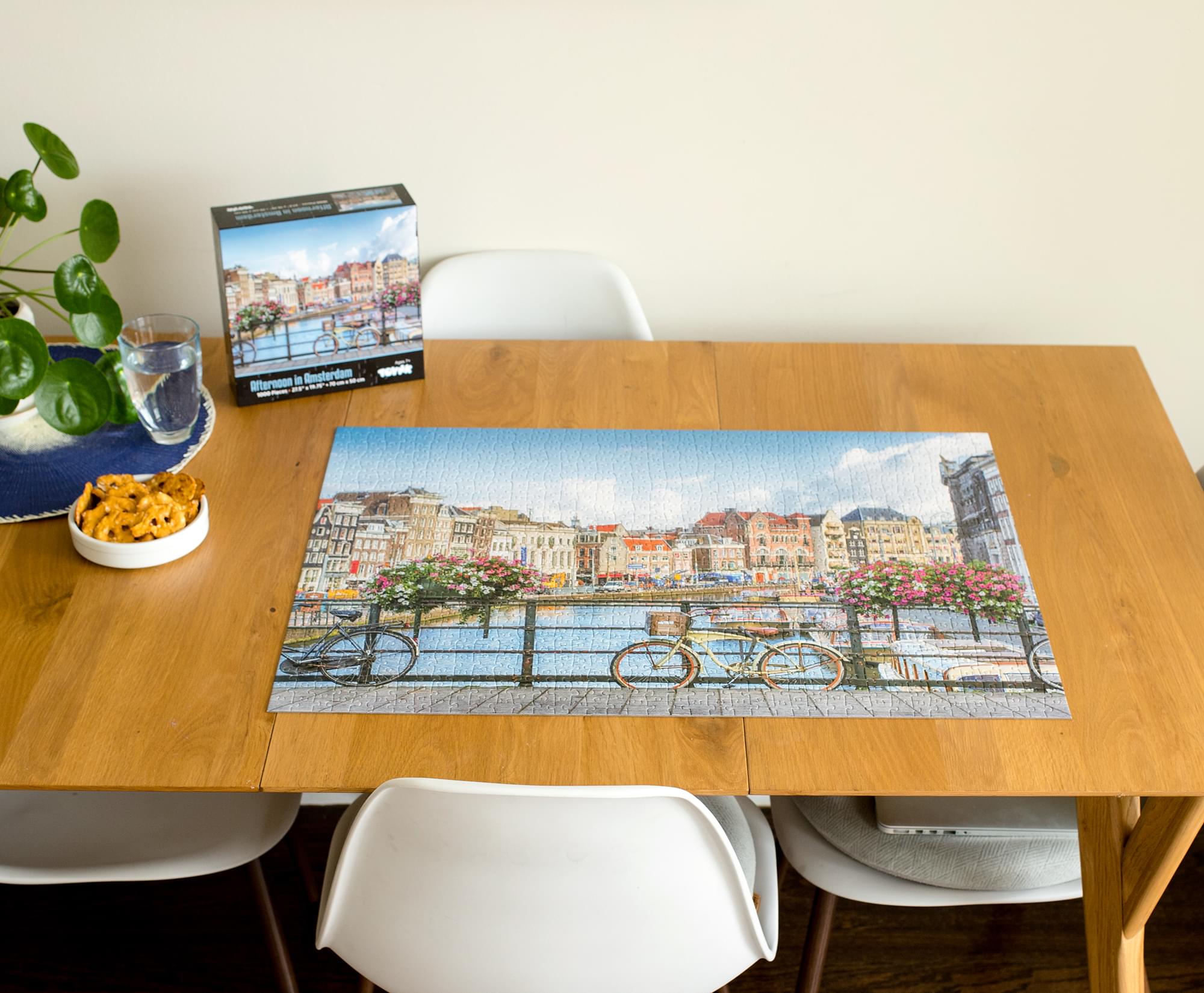 Afternoon in Amsterdam City 1000 Piece Jigsaw Puzzle