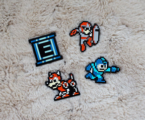 Mega Man Collectible Enamel Pins | Set of 4 | Toynk Exclusive