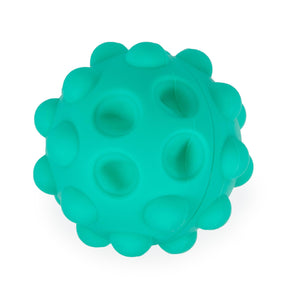 Pop Fidget Toy Pressure Relief Silicone Bubble Popping Game Ball | Teal