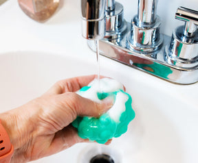 Pop Fidget Toy Pressure Relief Silicone Bubble Popping Game Ball | Teal