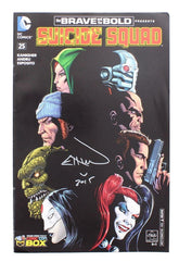 DC Comics Suicide Squad #25 | Comic Con Box Color Cover | AUTOGRAPHED