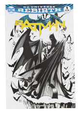 DC Rebirth Batman #1 Comic (Comic Con Box B&W Cover)