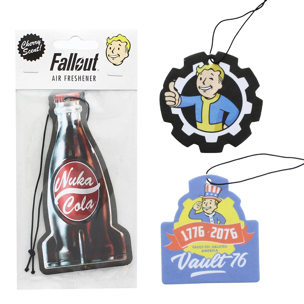Fallout Themed Air Freshener, Set Of 3