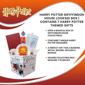 Harry Potter Gryffindor House LookSee Box | Contains 7 Harry Potter Themed Gifts