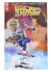 IDW Comics Back To The Future #1 | WW 2015 Delorean Cover