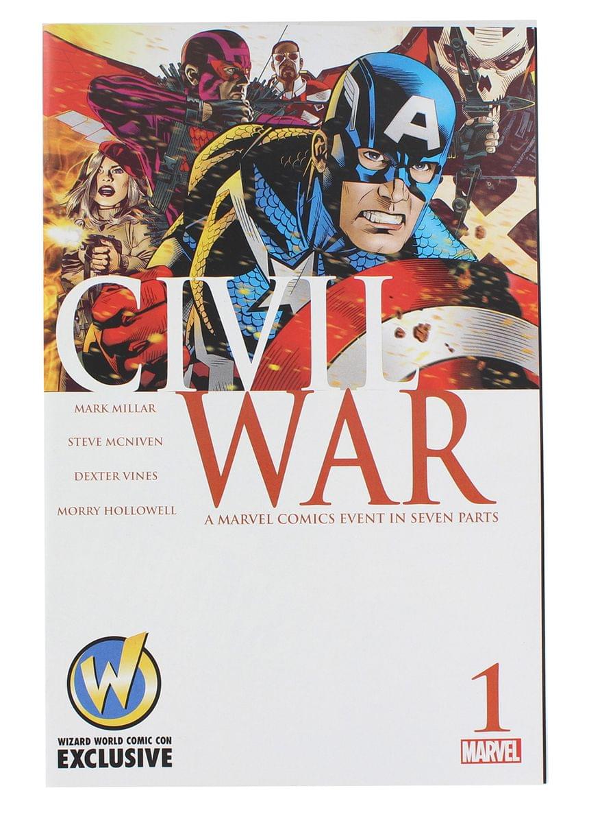 Marvel Comics Civil War #1 | WW New Orleans 2016 Cover