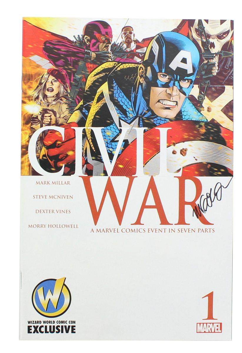 Marvel Comics Civil War #1 | WW New Orleans 2016 Cover | AUTOGRAPHED