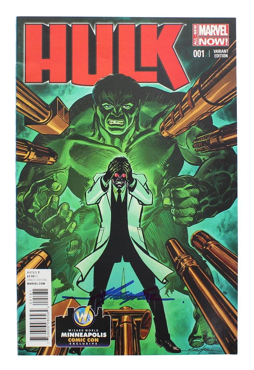 Marvel NOW! Hulk #1 | Minneapolis CC Color Cover | AUTOGRAPHED