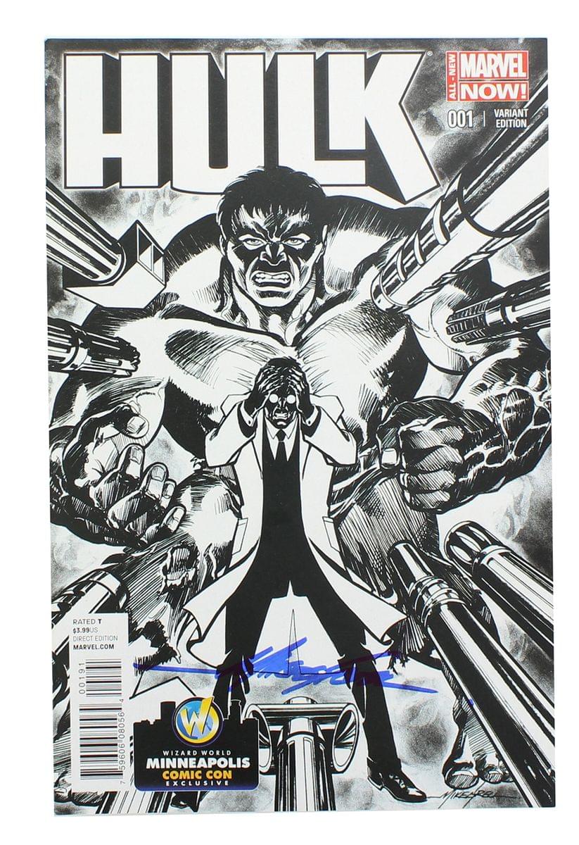 Marvel NOW! Hulk #1 | Minneapolis CC B&W Cover | AUTOGRAPHED
