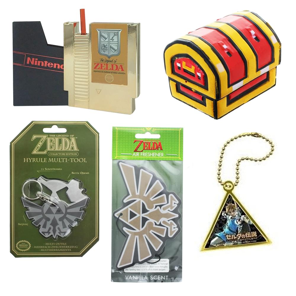 Nintendo Collectibles | Legend of Zelda Gift Bundle | Cartridge Canteen and More