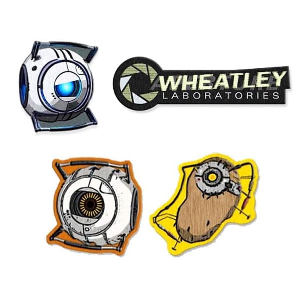 Portal Collectible Patch Gift Set of 4