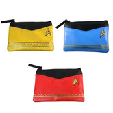 Star Trek Uniform Coin Purse Gift Set: Gold, Red, & Blue