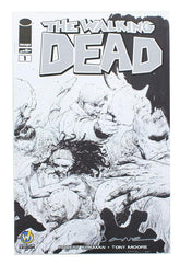 Image Comics The Walking Dead #1 | WW Nashville B&W Cover | AUTOGRAPHED