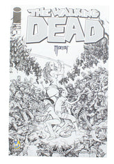Image Comics The Walking Dead #1 | WW Austin B&W Cover | AUTOGRAPHED