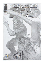 Image Comics The Walking Dead #1 | WW Cleveland B&W Cover | AUTOGRAPHED