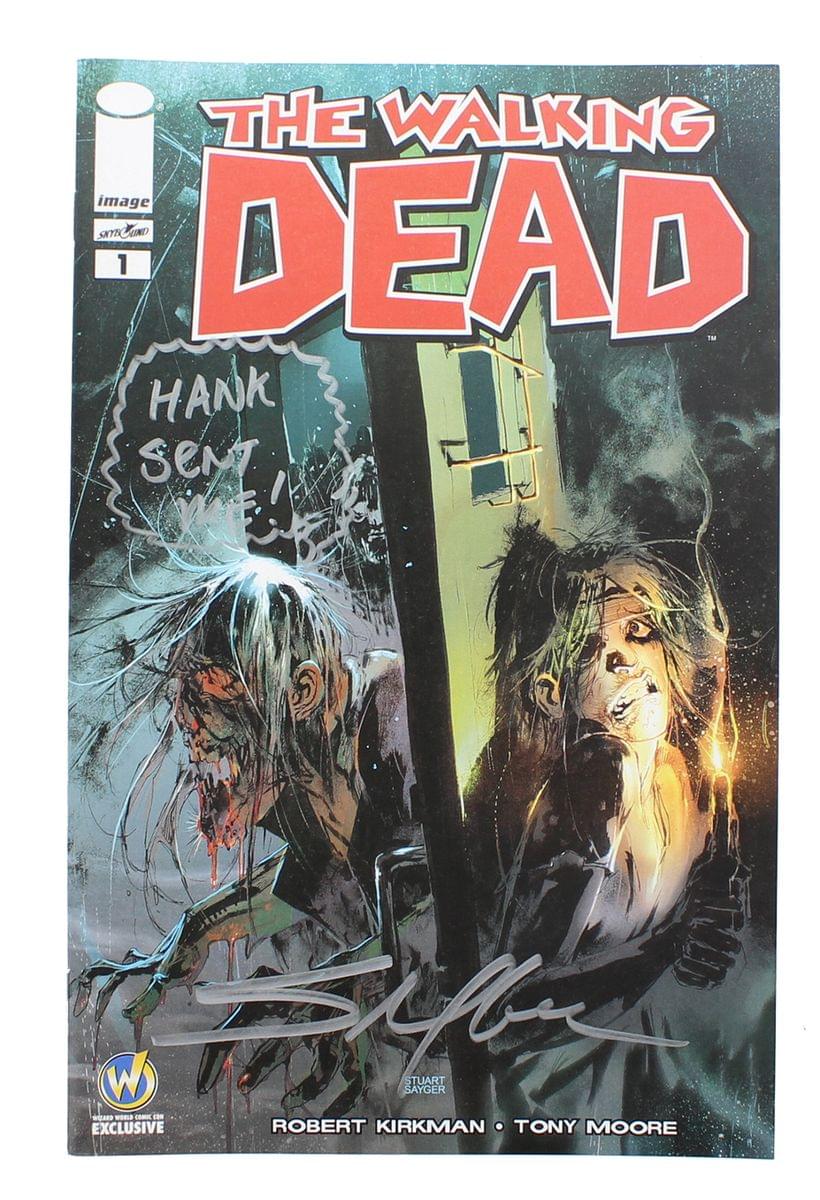 Image Comics The Walking Dead #1 | WW Columbus Color Cover | AUTOGRAPHED