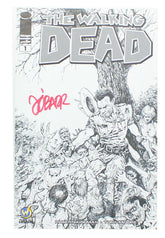 Image Comics The Walking Dead #1 | WW Louisville B&W Cover | AUTOGRAPHED