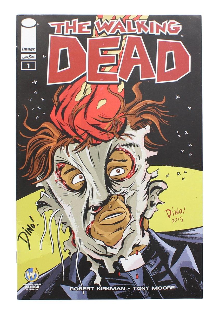 Image Comics The Walking Dead #1 | WW Raleigh Color Cover | AUTOGRAPHED