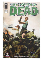 The Walking Dead #1 WW St Louis Exclusive Color Cover Signed By Arthur Sudham