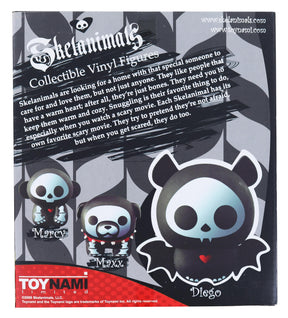Skelanimals 4.5 Inch Collectible Vinyl Figure | Diego the Bat