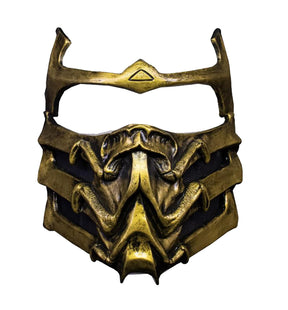 Mortal Kombat Scorpion Plastic Adult Costume Mask