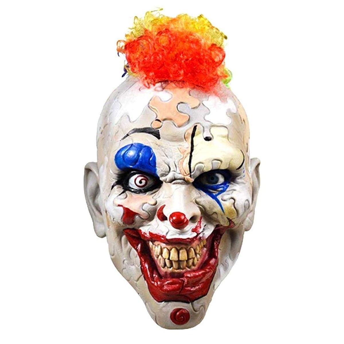 American Horror Story Cult Puzzle Face Clown Adult Latex Costume Mask
