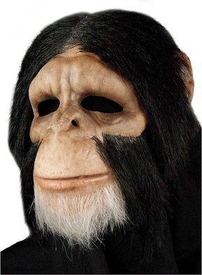Chimpanzee Costume Half Face Mask Adult