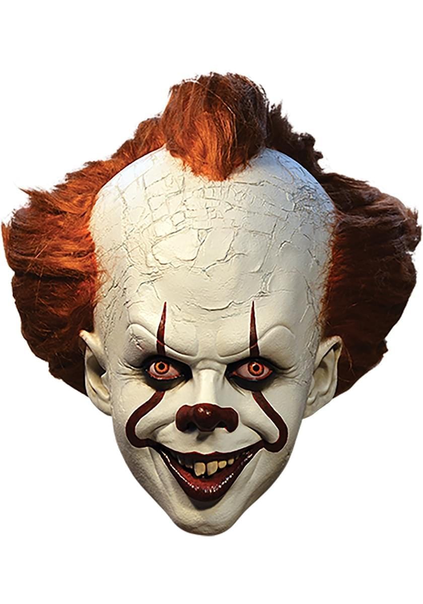 IT Pennywise Adult Latex Costume Mask | Standard Edition