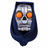 The Worst Robot Reaper Adult Plastic Costume Mask W/ Attached Hood