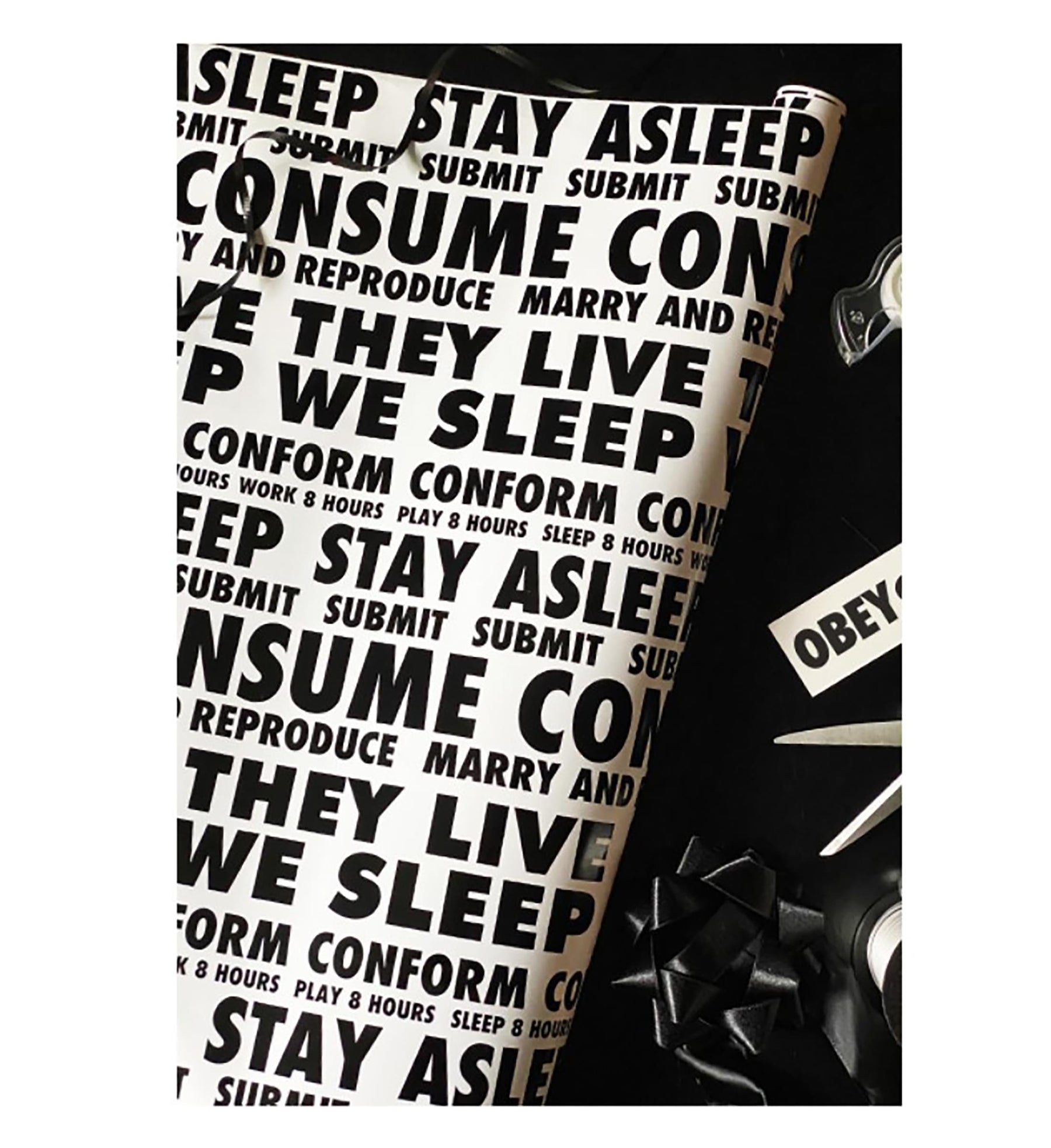 They Live Premium Wrapping Paper | 30 x 96 Inches