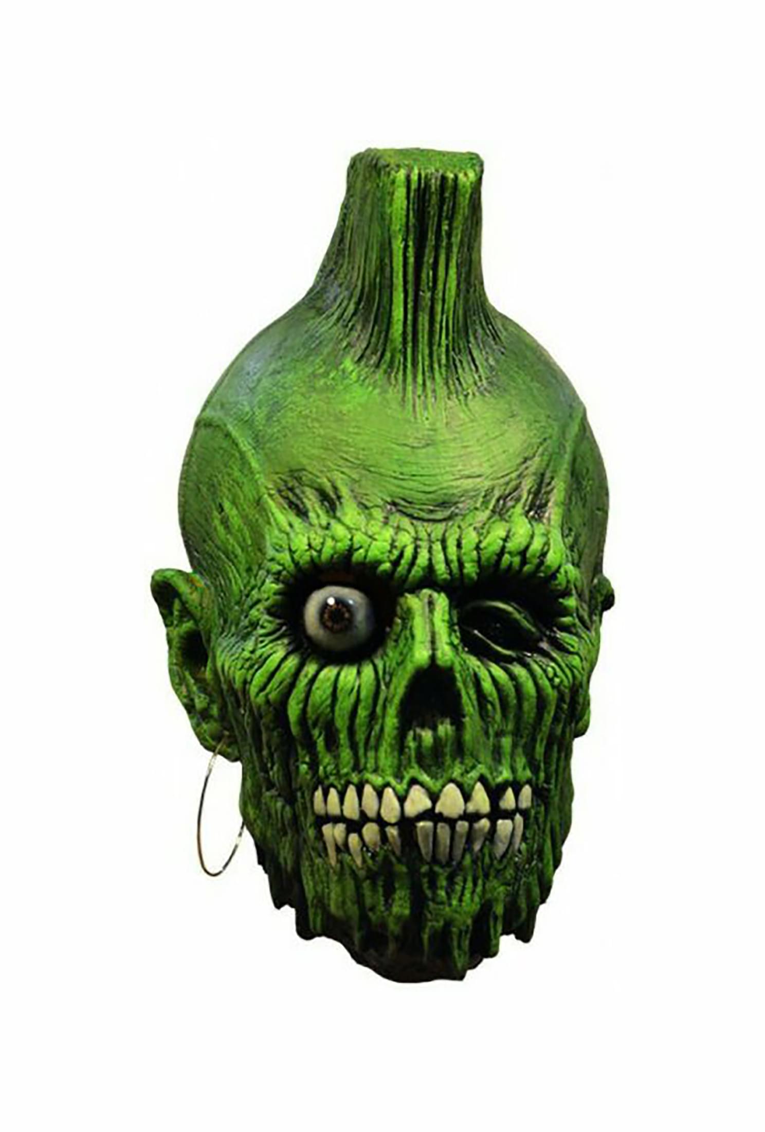 The Return of the Living Dead Mohawk Zombie Adult Latex Costume Mask
