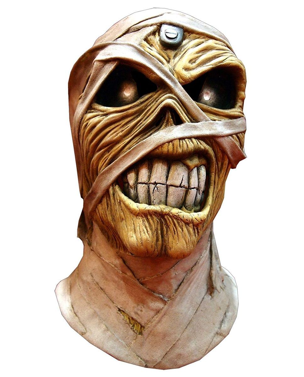 Iron Maiden Eddie Powerslave Mummy Adult Costume Mask