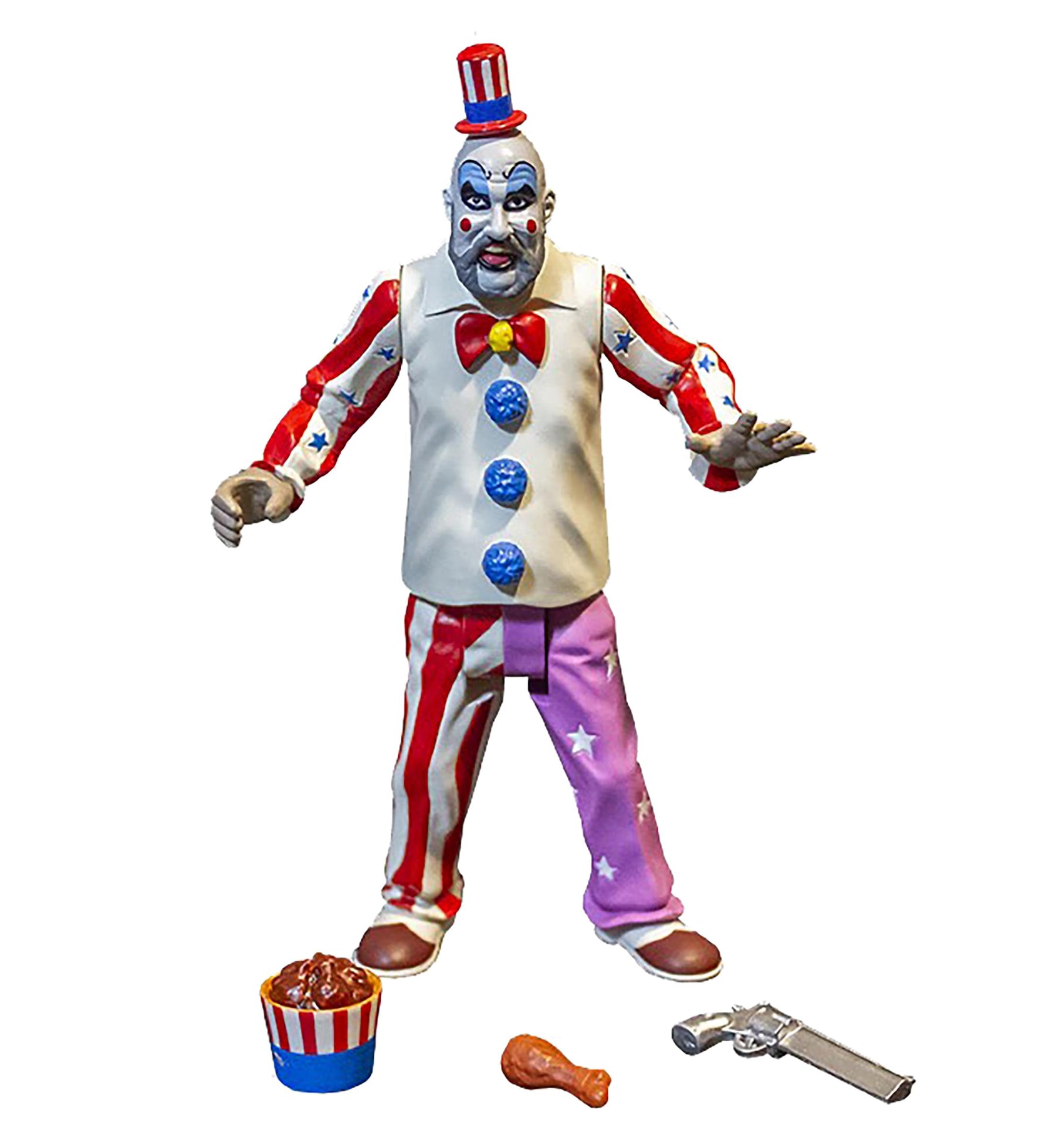 House of 1000 Corpses Captain Spaulding 5-Inch Scale Action Figure