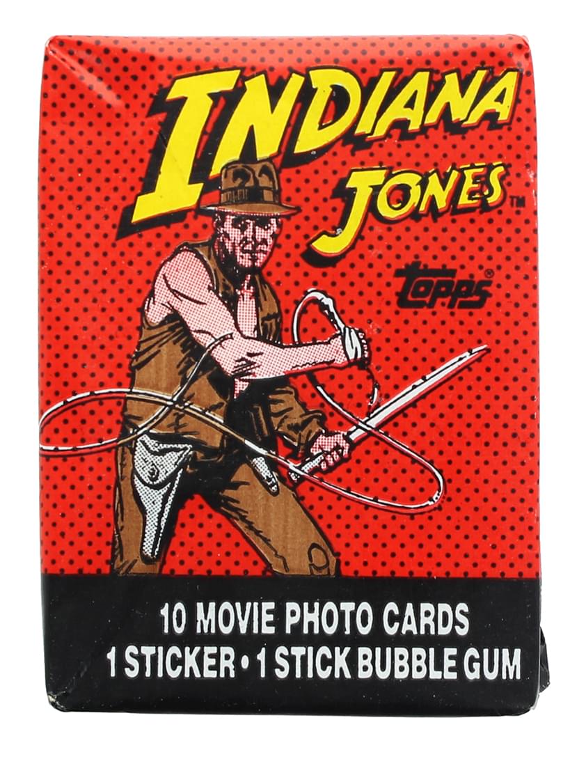 Indiana Jones and the Temple of Doom 1984 Topps Single Trading Card Pack