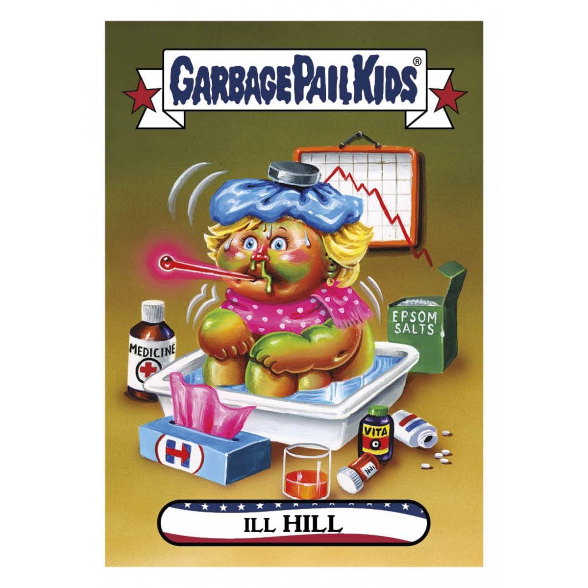 GPK: Disgrace To The White House: Ill HILL, Card 42