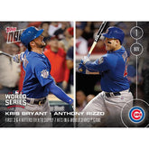 MLB Chicago Cubs Kris Bryant/ Anthony Rizzo #655 2016 Topps NOW Trading Card