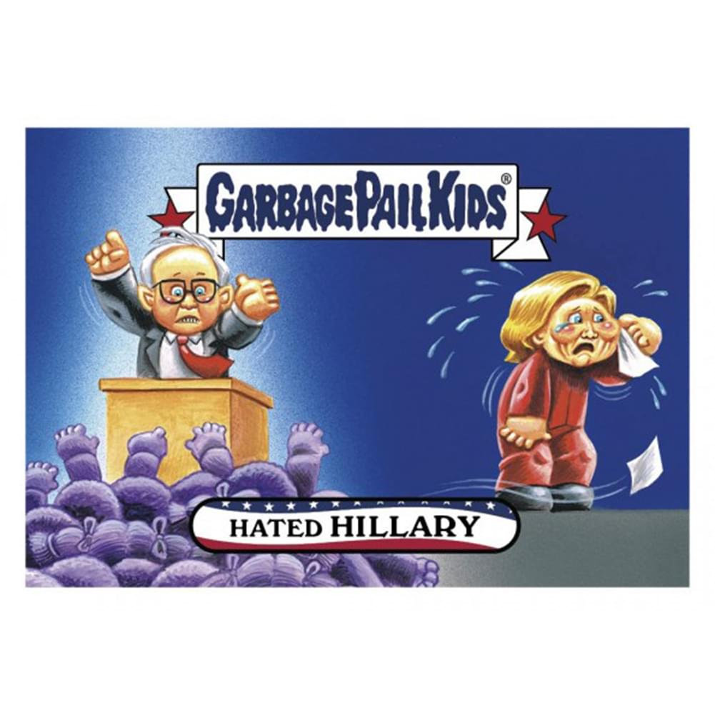 GPK: Disg-Race To The White House: Hated Hillary, Card 7