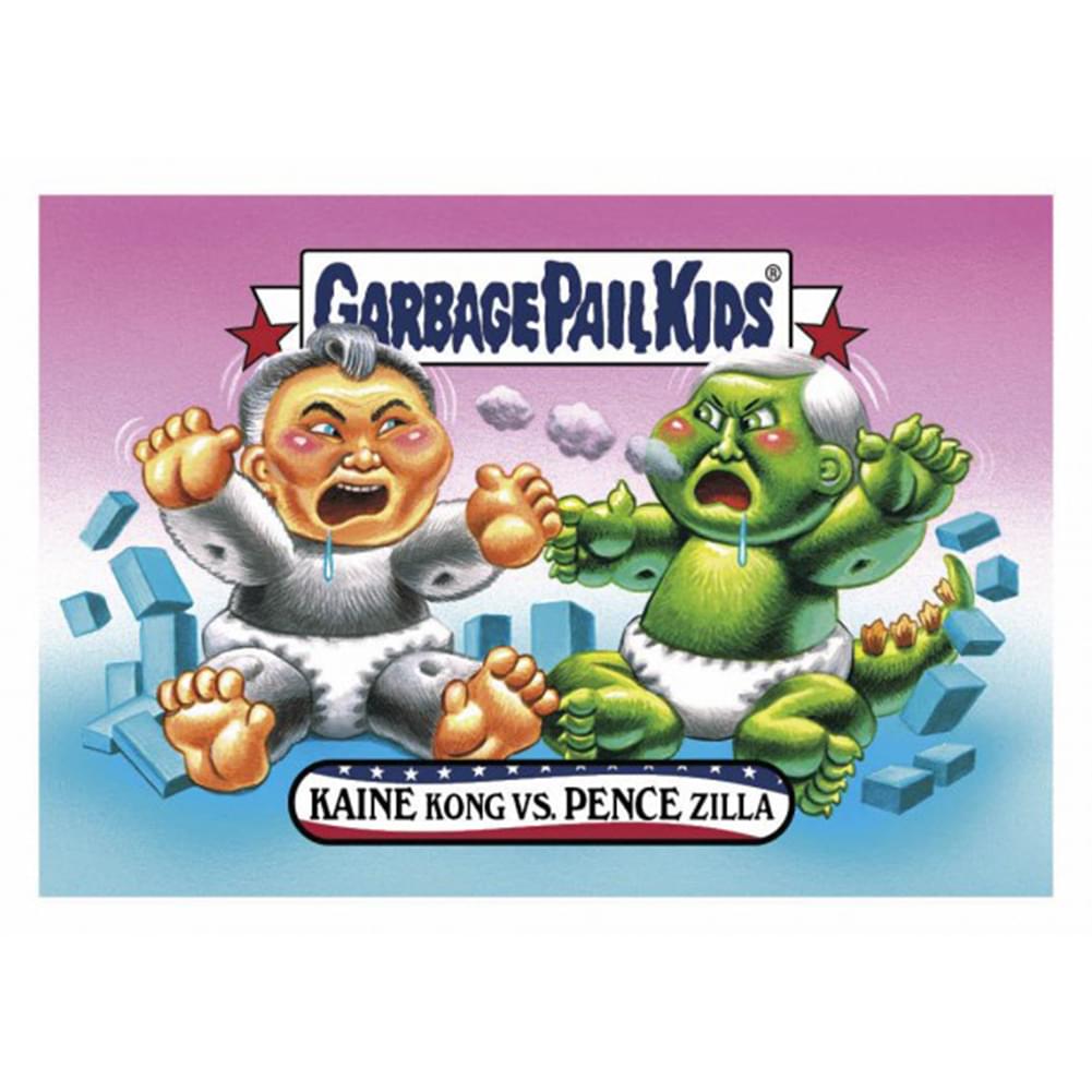 GPK: Disg-Race To The White House: Kaine Kong vs. Pence Zilla, Card 12