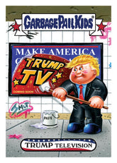 Garbage Pail Kids Disg-Race To The White HouseTrump Television #63