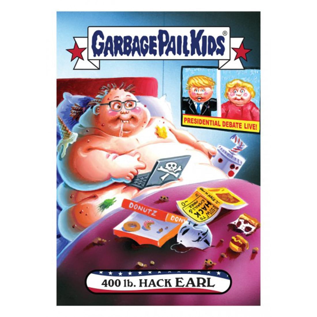 Garbage Pail Kids Disg-Race to the White House 400 LB. Hack Earl #4