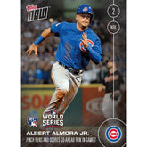 Topps NOW Go-Ahead Run Chicago Cubs Albert Almora Jr. RC Card #661