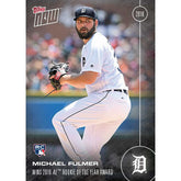 Topps NOW AL Rookie of Year Detroit Tigers Michael Fulmer RC Card #OS-17A