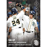 MLB San Diego Padres Hunter Renfroe (Call-Up) #512 Topps NOW Trading Card