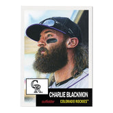 Colorado Rockies #31 Charlie Blackmon MLB Topps Living Set Card